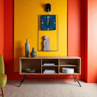 The Hours of Affection Wall Clock (9 x 24 Inches)